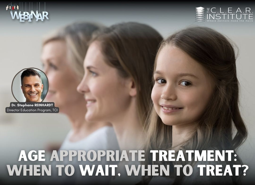 Age appropriate treatment: when is it the best time to start? ON-DEMAND WEBINAR (1 CE)