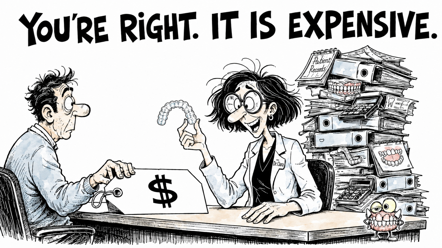 Clear aligner treatment and the patient price conversation