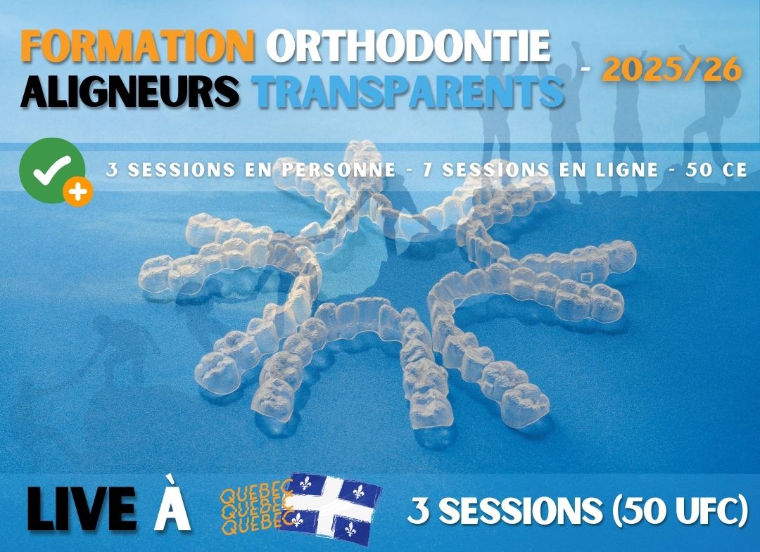 Formation en Orthodontie avec Aligneurs Transparents - 2025/26 (50 CE)